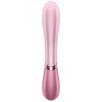 Satisfyer Hot Lover, verwarmde bunny vibrator, app-gestuurd, roze