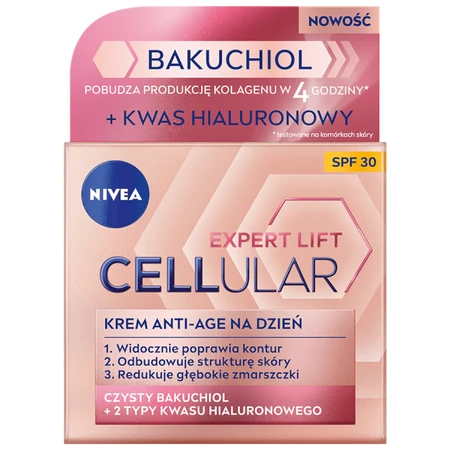Nivea Cellular Expert Lift set, crema, 50 ml + sérum, 30 ml + mascarilla, 1 ud.