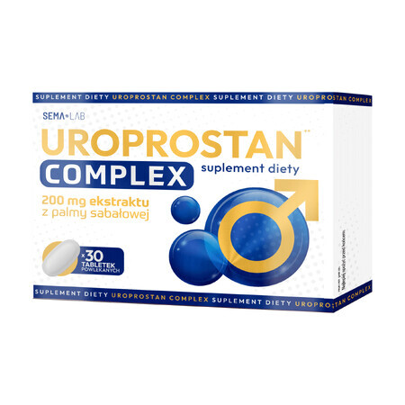 Sema Lab UroProstan Complex, 30 Filmtabletten