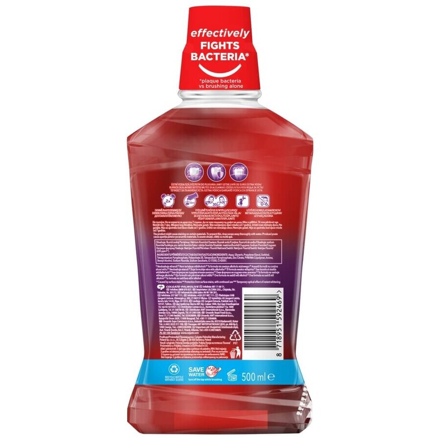 Colgate Max White Max White Purple Reveal Mondwater 500ml