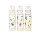 Fles met standaard hals, M speen, 240ml, Baby nova