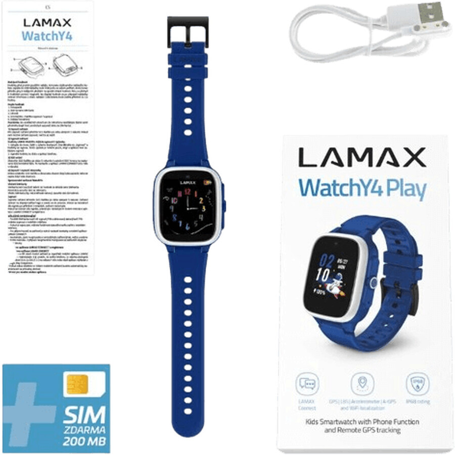 LAMAX WatchY4 Play Blauw