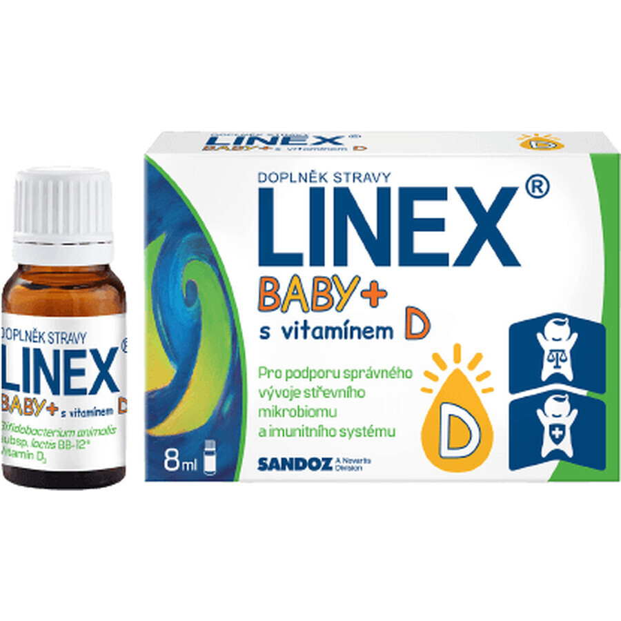 Linex Baby + met vitamine D 8 ml