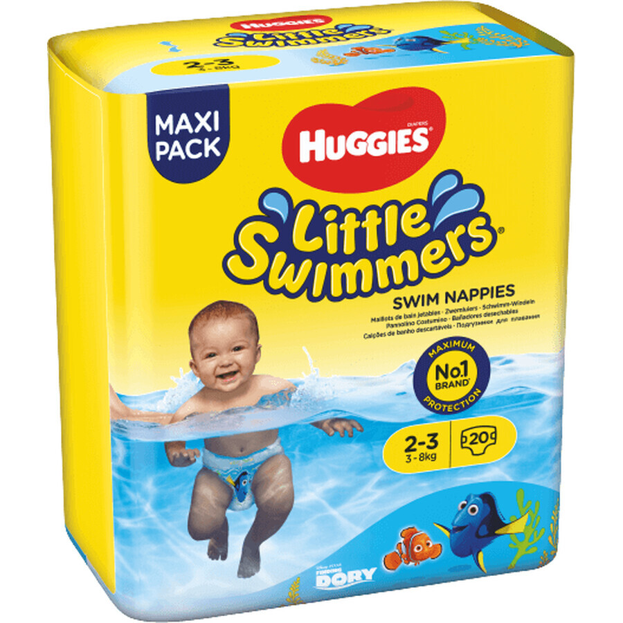 Huggies® Little Swimmers zwemluiers, 2/3, 3-8 kg, 12 st.