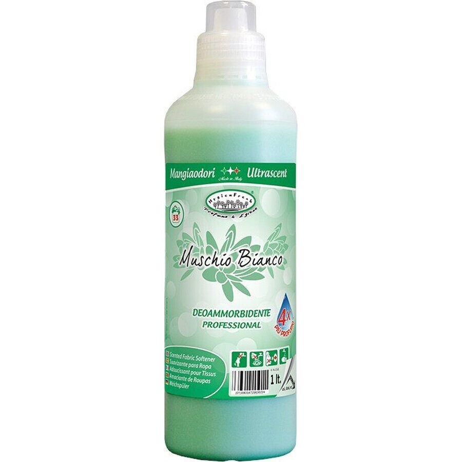 HygienFresh Muschio Bianco geconcentreerde wasverzachter 1 liter