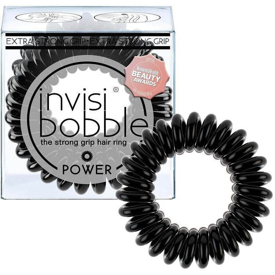 Invisibobble Power - zwarte elastiekjes 3 stuks