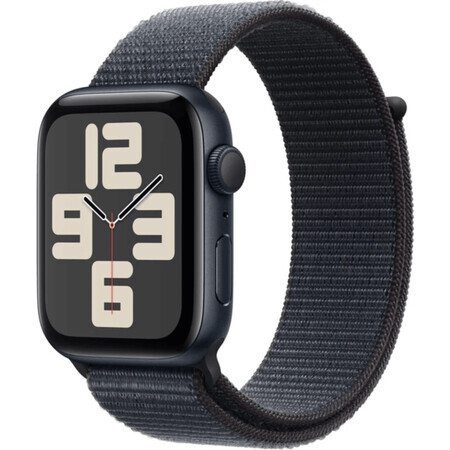 Apple Watch SE GPS 40mm Middernacht aluminium behuizing met Sport Ink-lus