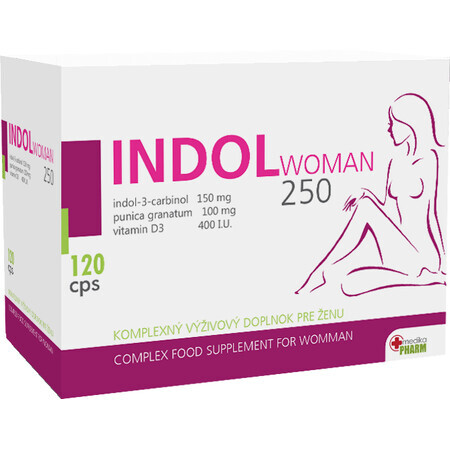 Indol WOMAN 250 120 capsules