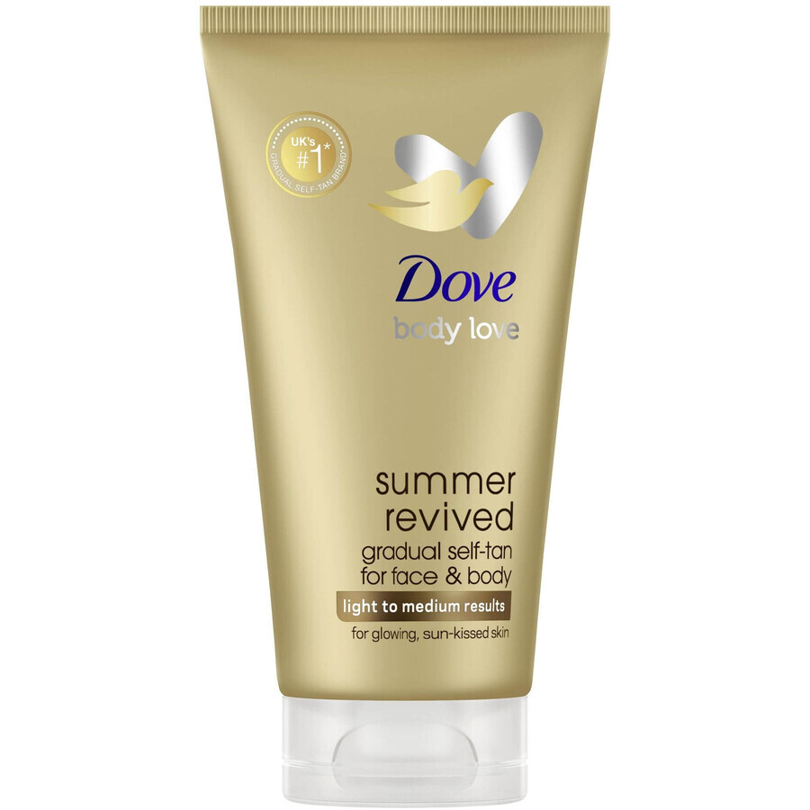 Dove Zelfbruinende Lichaams- en Huidlotion Summer revived Fair tot medium 75 ml