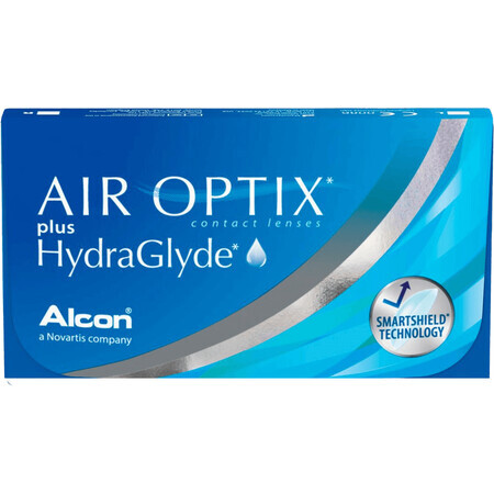 Alcon AIR OPTIX® plus HydraGlyde® +2,25D, 3 st.