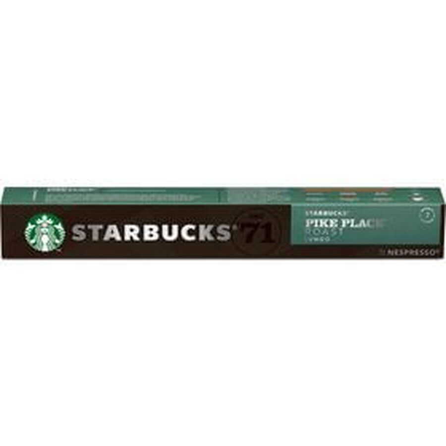 Starbucks Nespresso Snoekplaats 10 x 5,3 g