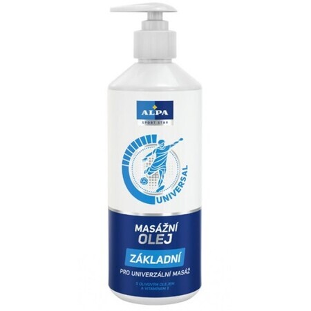 Alpa massageolie basis 500 ml