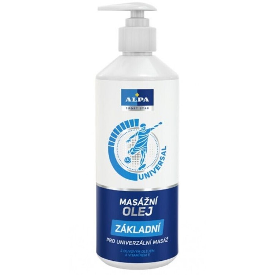 Alpa massageolie basis 500 ml