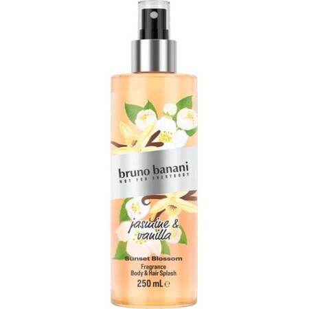 Scented Body Spray Bruno Banani Sunset Blossom Jasmine & Vanilla 250 ml