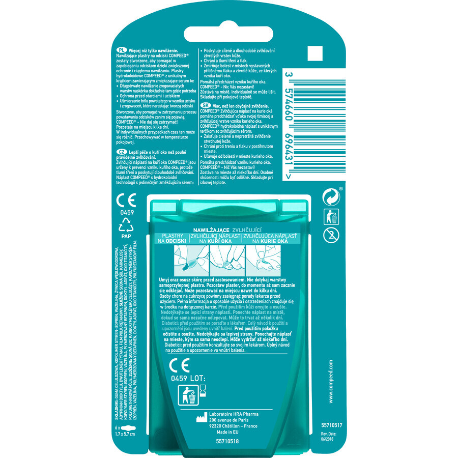 Compeed Mesh patch 6 pcs