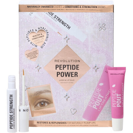 Revolution Peptide Power Peptide Wimper en Lip Duo Geschenkset 2 stuks