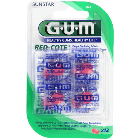 Gum Red Odds Rode Tandplak Indicator Tabletten 12 stuks