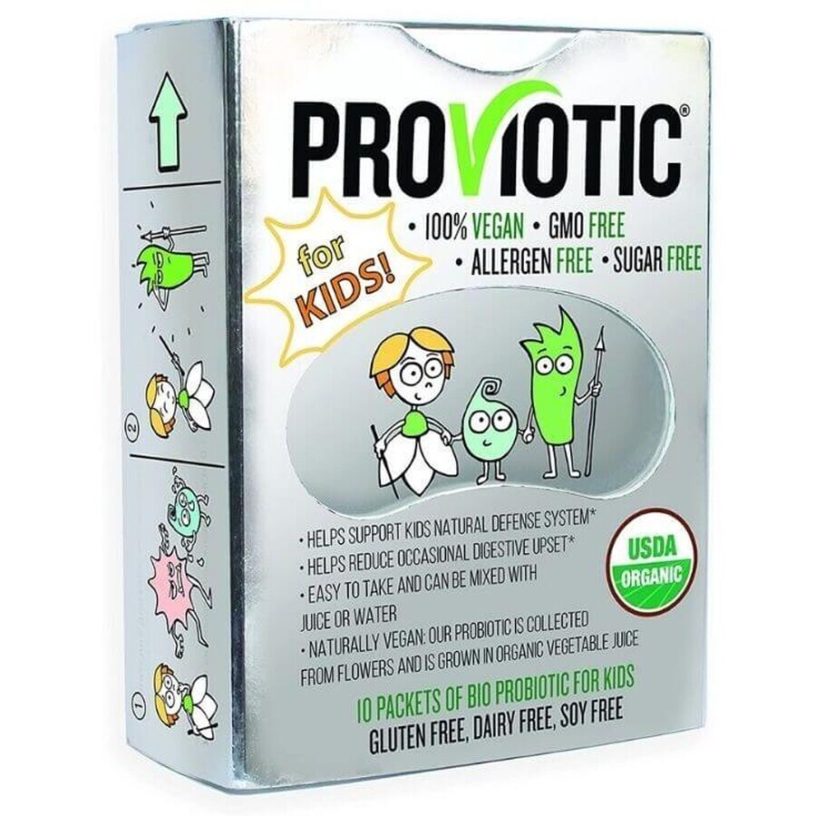 ProViotic voor kinderen vegan probiotica zakjes 10 stuks