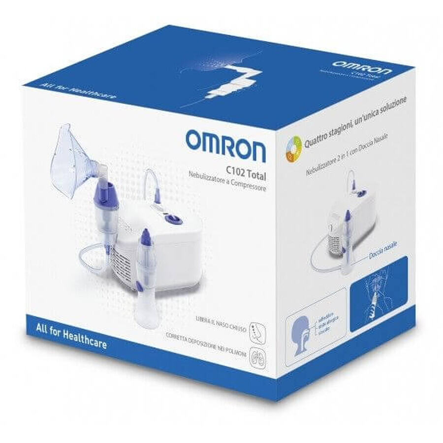 Omron C102 volledige compressor inhalator met neusspoeling