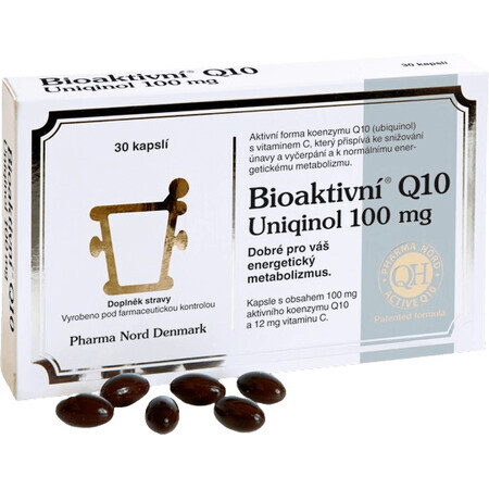 Bioactive Q10 Uniqinol 100 mg 30 capsules