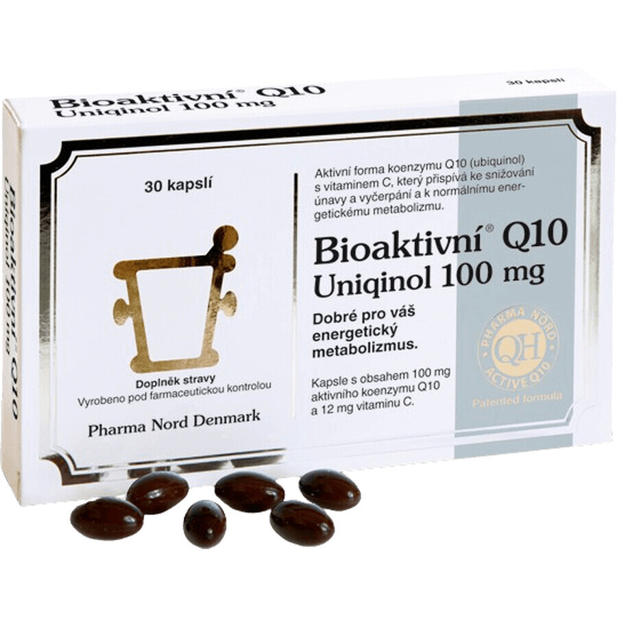 Bioactive Q10 Uniqinol 100 mg 30 capsules