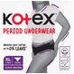 Kotex&#174; Menstruatie Ondergoed XL