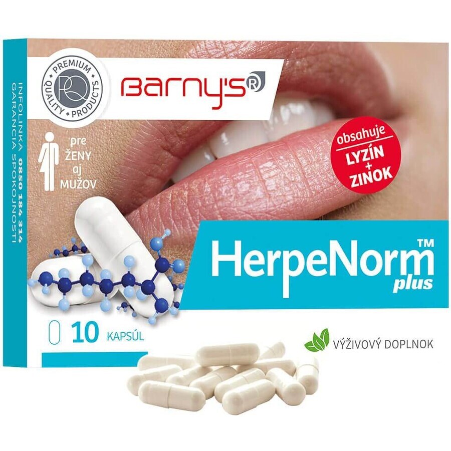 Barny's HerpeNorm plus 10 capsules