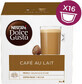 Nescaf&#233; Capsule Dolce Gusto CafeAuLait 16 capsules