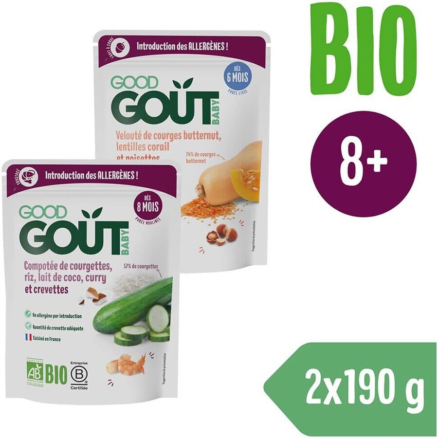 Good Goût Bio Nieuwe Smaak Capsules 2 x 190 g