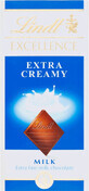 Lindt Excellence extra melkchocolade 100 g