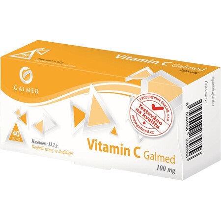 Galmed Vitamina C 100 mg 40 compresse