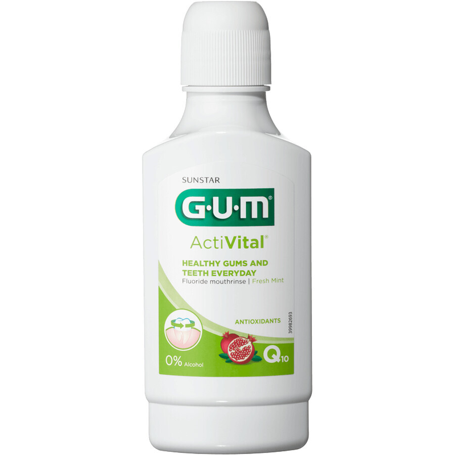 Gom ActiVital mondspoeling 300 ml