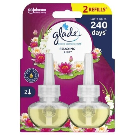 Glade Electric Relaxing Zen Recharge Air Freshener Air Freshener 2 x 20 ml