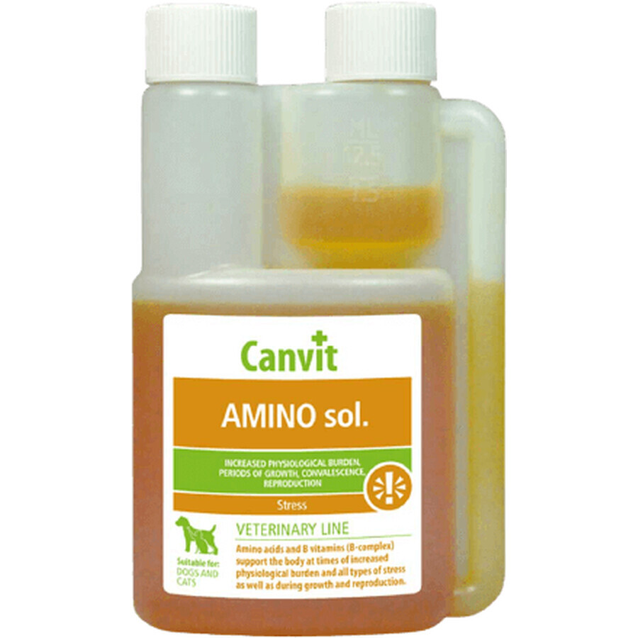 Canvit Amino sol. voor honden en katten 125 ml