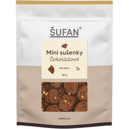 Shufan Mini chocolade, haver, glutenvrij 180 g