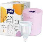 Bella menstruatiecup + reinigingshoes maat L