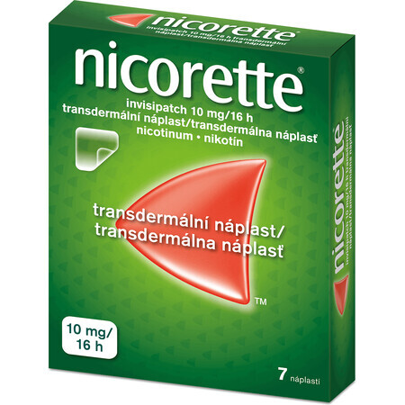 Nicorette Invisipatch 10 mg/16 h transdermal patch 7 pcs