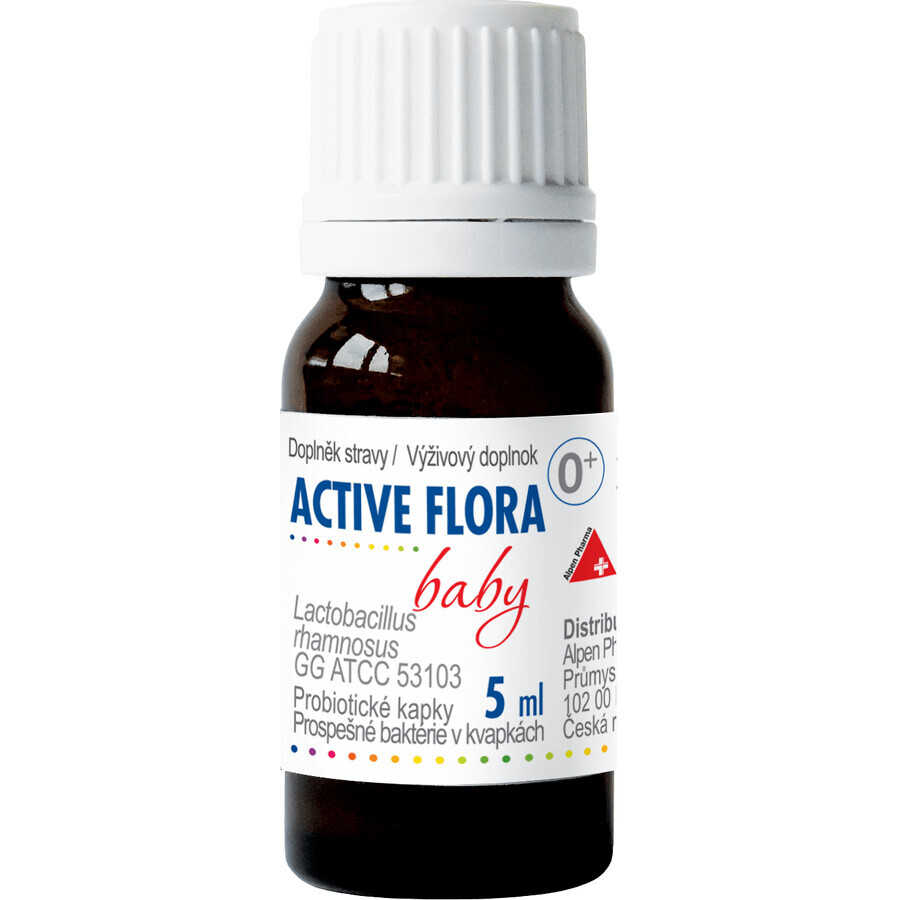 Active Flora orale druppels voor kinderen, 5 ml