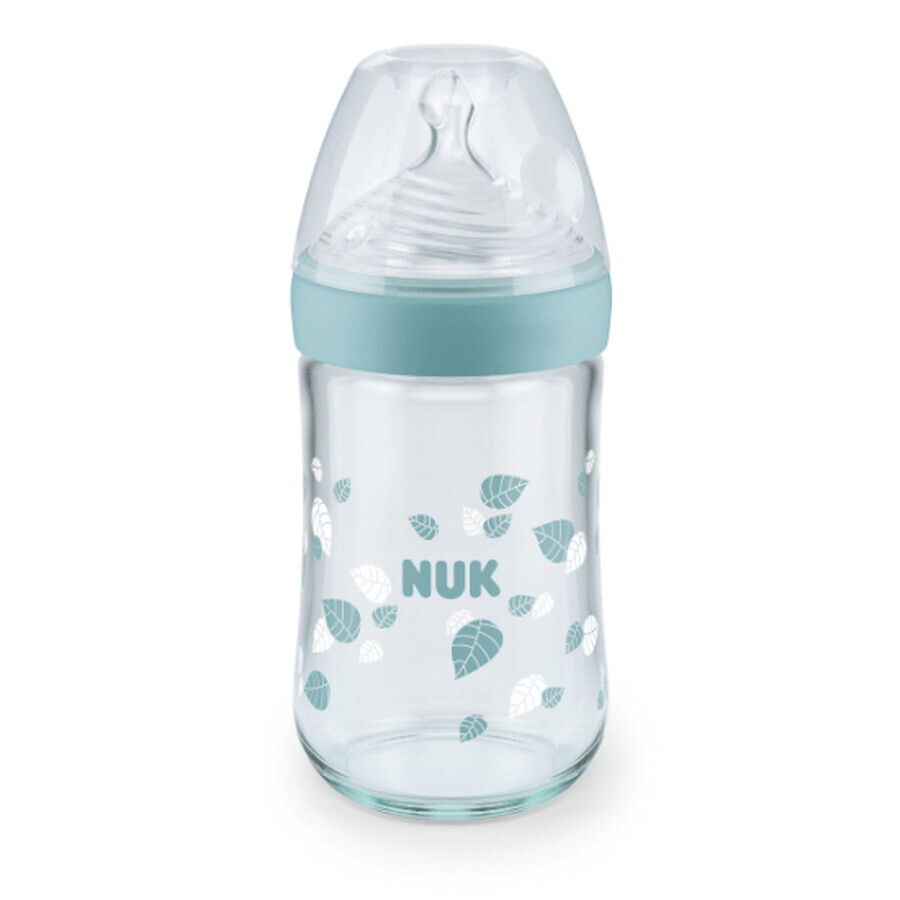 Biberon Nature Sense, 0-6luni, 240ml, Nuk