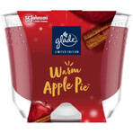 Glade Warm Apple Pie, Bougie parfumée 112 g