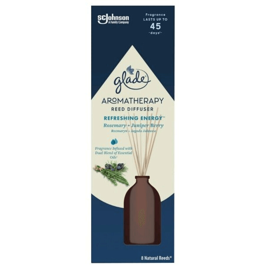 Glade Aromatherapy Reeds Scented Sticks Refreshing Energy 80 ml