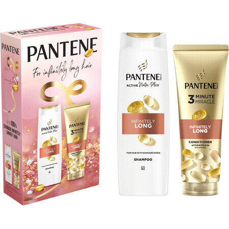 Pantene Pantene Infinitely Long product set: shampoo 400 ml and serum 220 ml