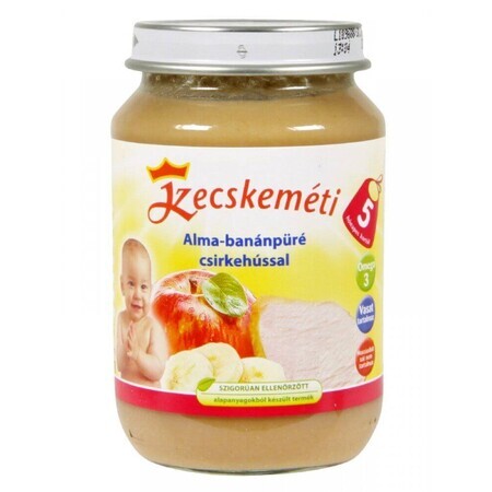 Kecskeméti Babyvoeding aardappelen, kip en tomaten vanaf 5 maanden 190 g