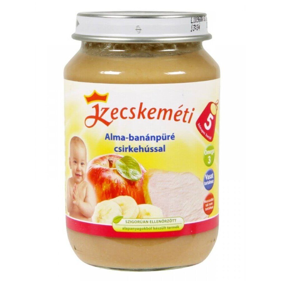 Kecskeméti Babyvoeding aardappelen, kip en tomaten vanaf 5 maanden 190 g