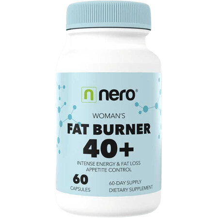 Nero FAT BURNER, effectieve vetverbrander voor vrouwen 40+ 60 capsules