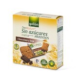 Gullon Biscuits chocolatés sans sucre ajouté, avec édulcorant, 144g, Gullon