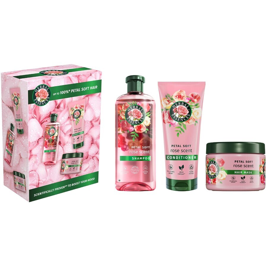 Herbal Essences Herbal Essences Rose-productset: shampoo + conditioner + masker