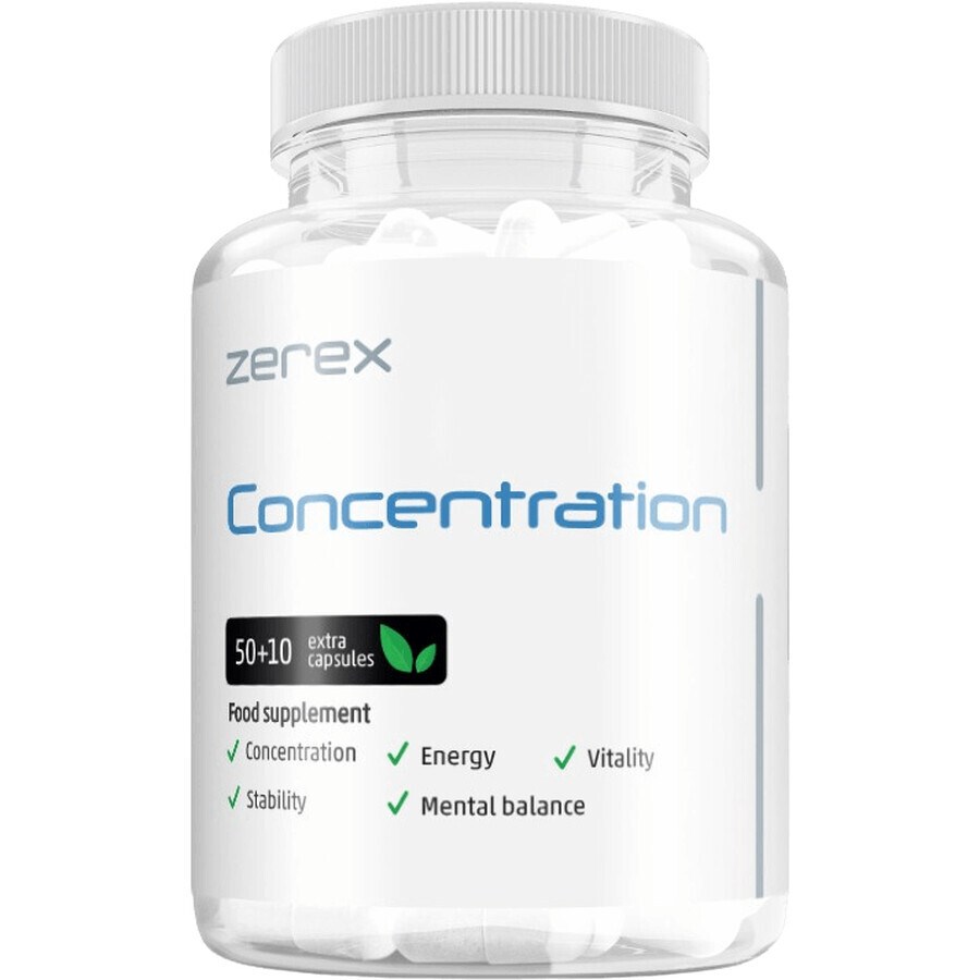 Zerex Concentraat - voor een heldere geest en harmonie 60 capsules