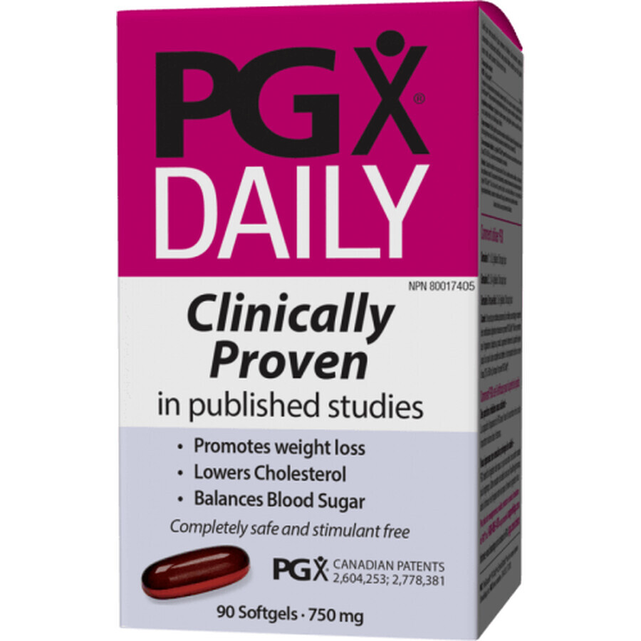 Webber Naturals PGX DAILY, gezond gewichtsverlies - klinisch bewezen 90 capsules