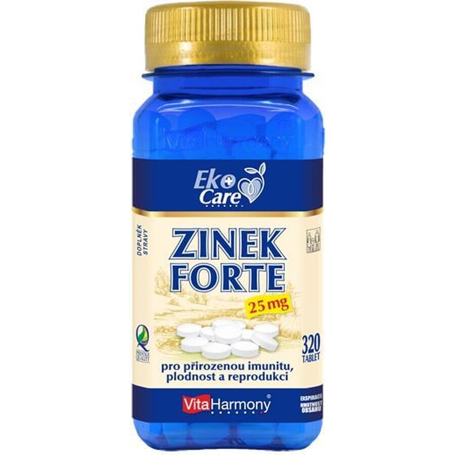 VitaHarmony ECO Zink Forte 25mg 320 tabletten